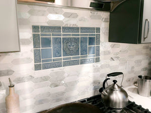 Kitchen Range Ceramic Tile Mural