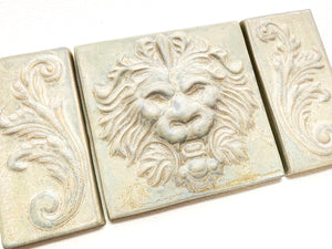 Victorian Lion Tile Set