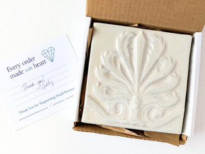 6" Victorian Acanthus Tile