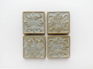 3" Victorian Rosette Tile